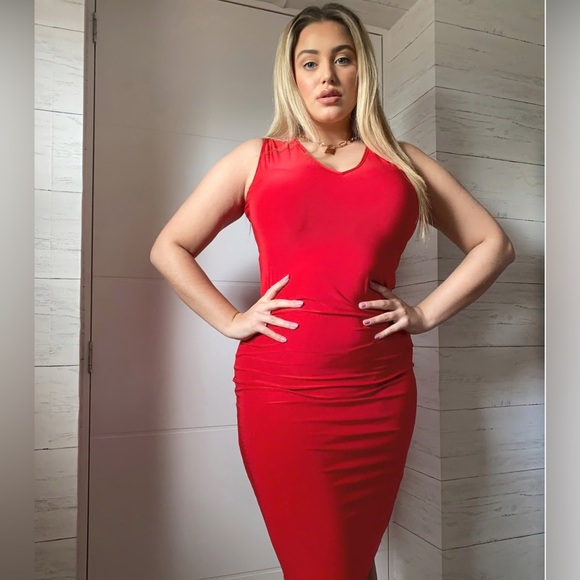 Midi bodycon Dress - Picture 1 of 3